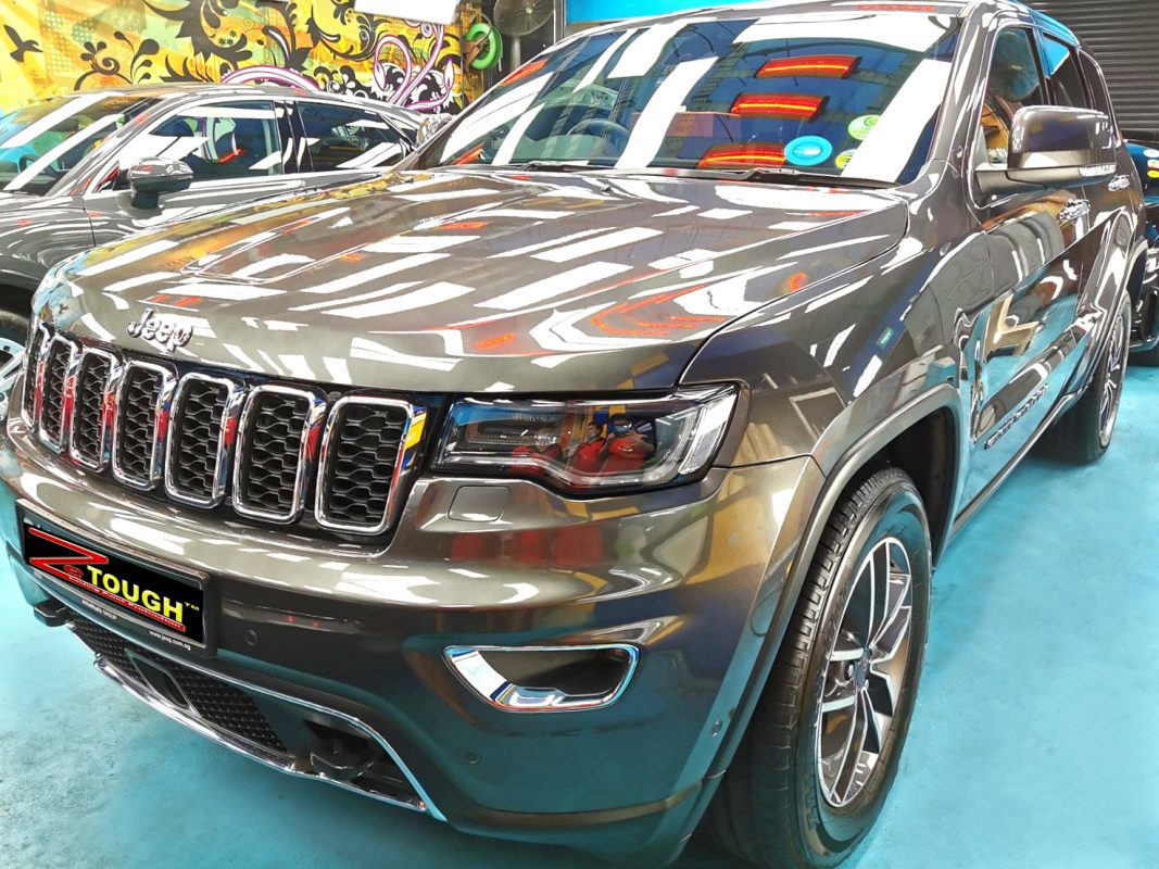 Jeep Grande Cherokee, sealed with ZeTough Titanium at Revol Carz.