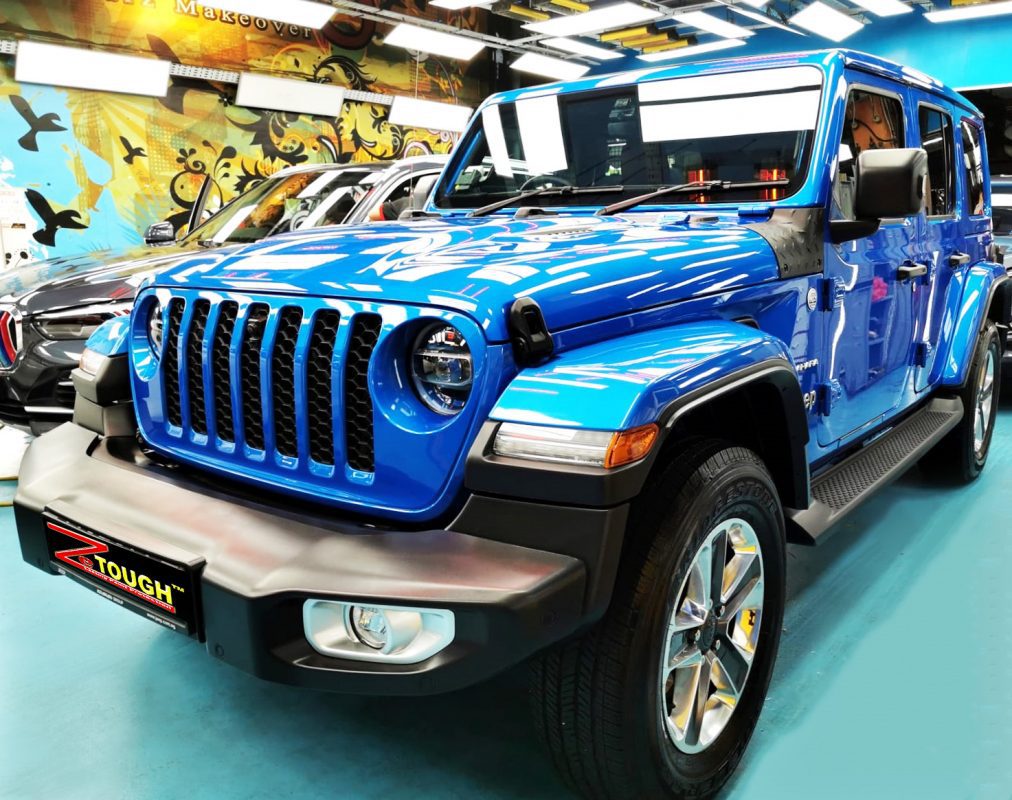 Jeep Wrangler, sealed with ZeTough Ceramic at Revol Carz.
