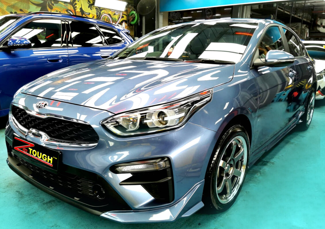 Kia Cerato, sealed with ZeTough Ceramic at Revol Carz.