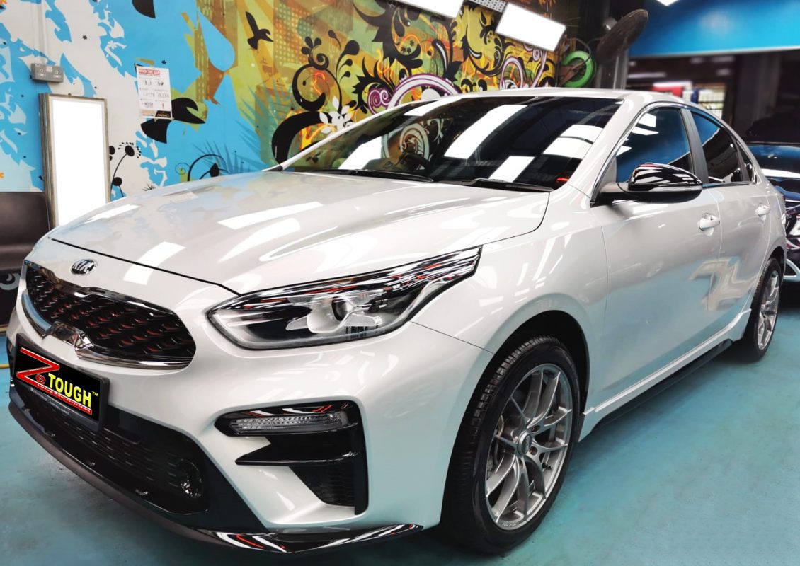 Kia Cerato, sealed with ZeTough Ceramic at Revol Carz.