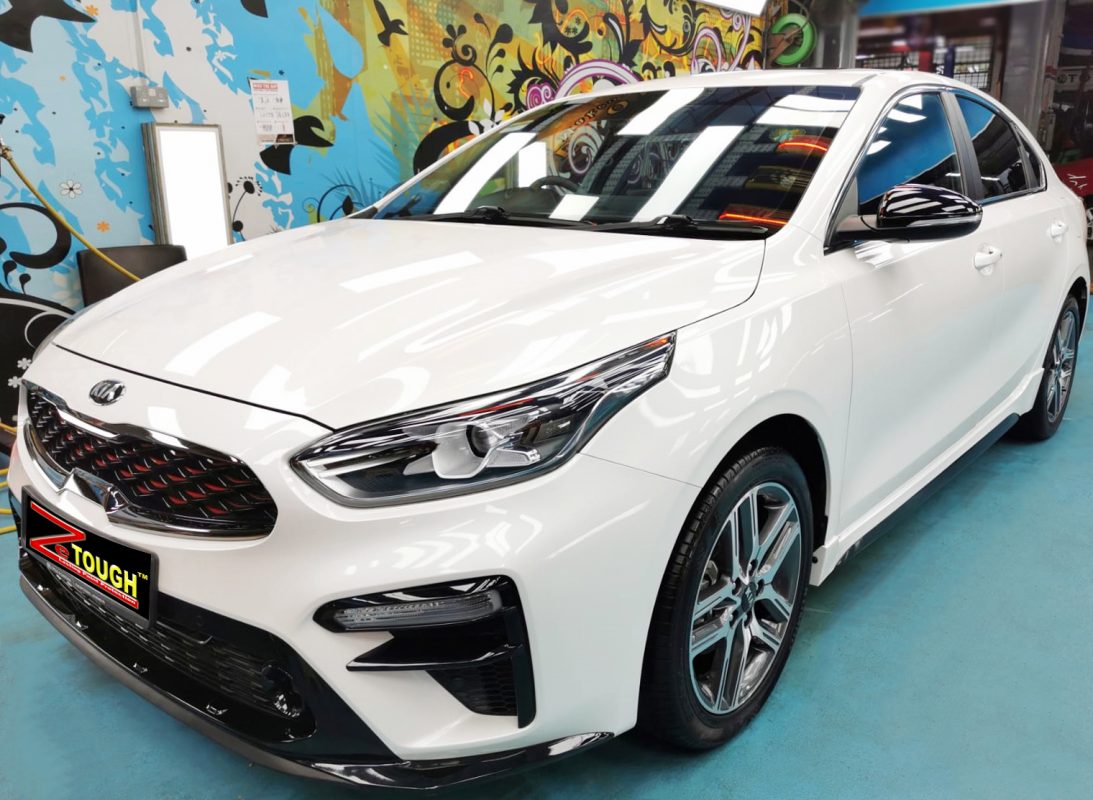 Kia Cerato, sealed with ZeTough Titanium at Revol Carz.