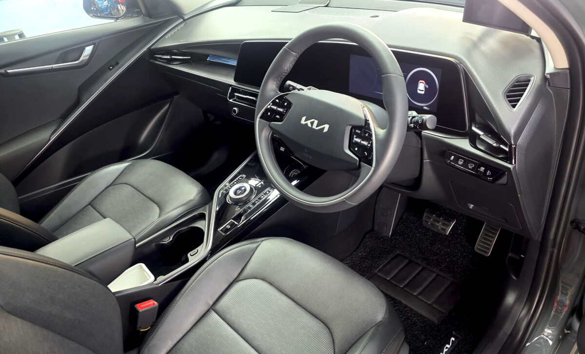 The Kia Niro's protected, high-gloss finish.