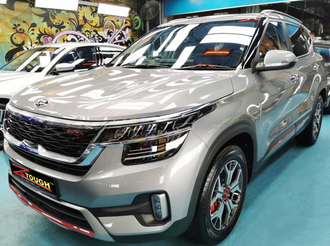 Kia Seltos, sealed with ZeTough Titanium at Revol Carz.
