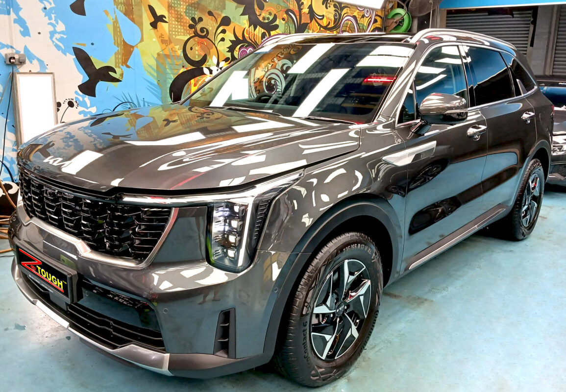 Kia Sorento, sealed with ZeTough Titanium at Revol Carz.