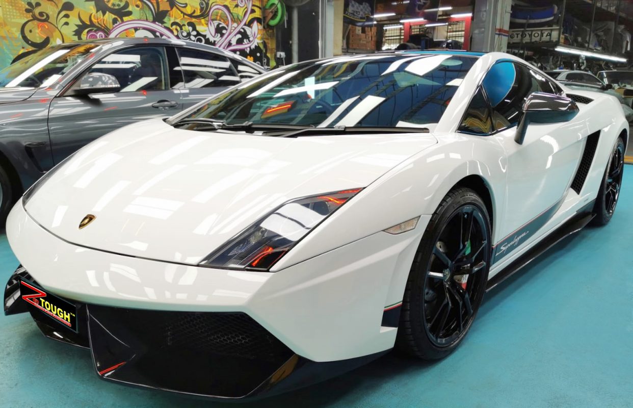 Lamborghini Gallardo, sealed with ZeTough Ceramic at Revol Carz.