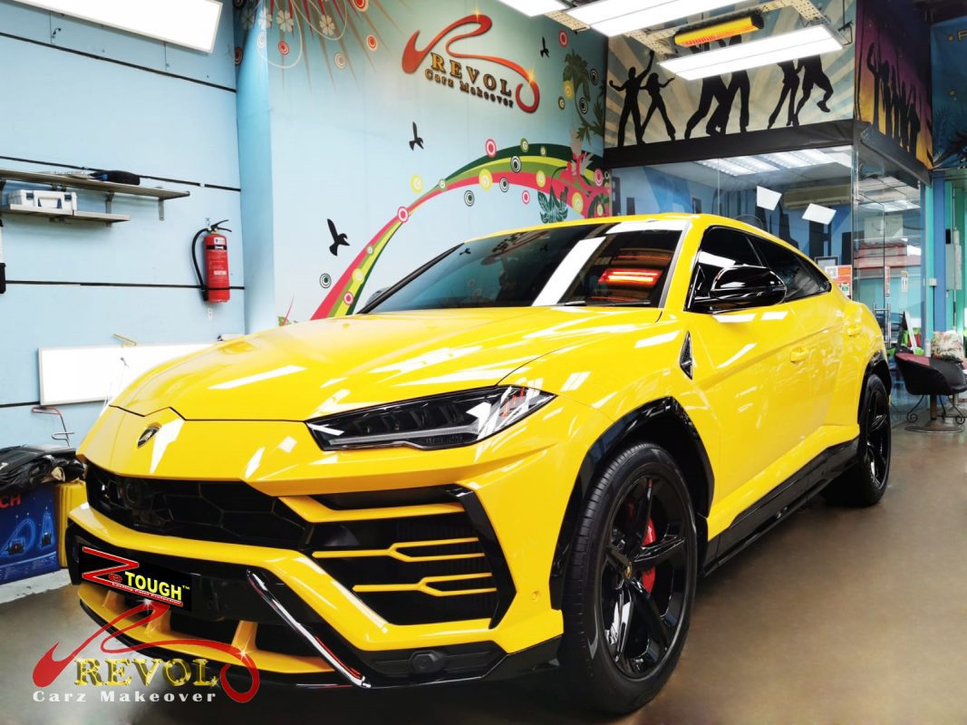 Lamborghini Urus, sealed with ZeTough Ceramic at Revol Carz.