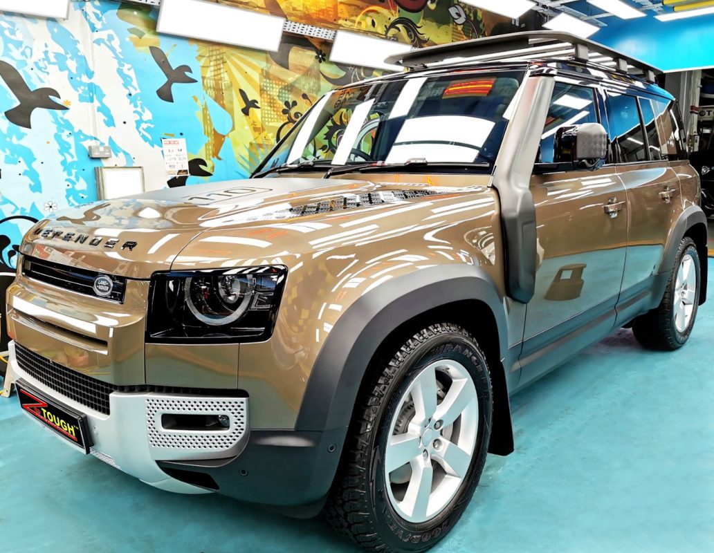 Land Rover Defender, sealed with ZeTough Titanium at Revol Carz.