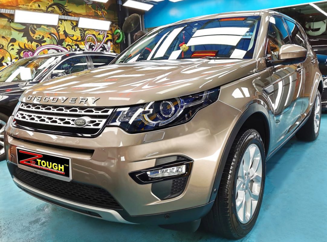 Land Rover Discovery Sport, sealed with ZeTough Titanium at Revol Carz.