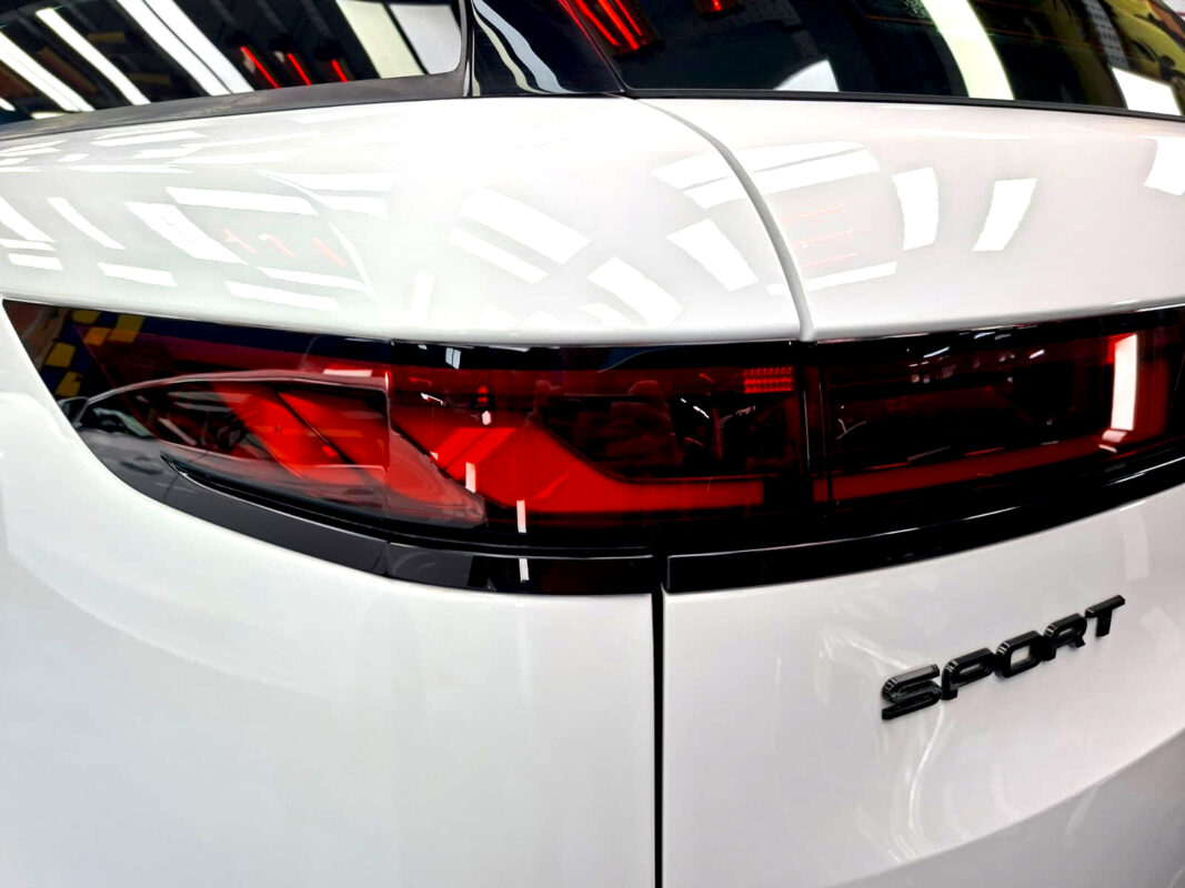 The finished Range Rover, glossy and protected.