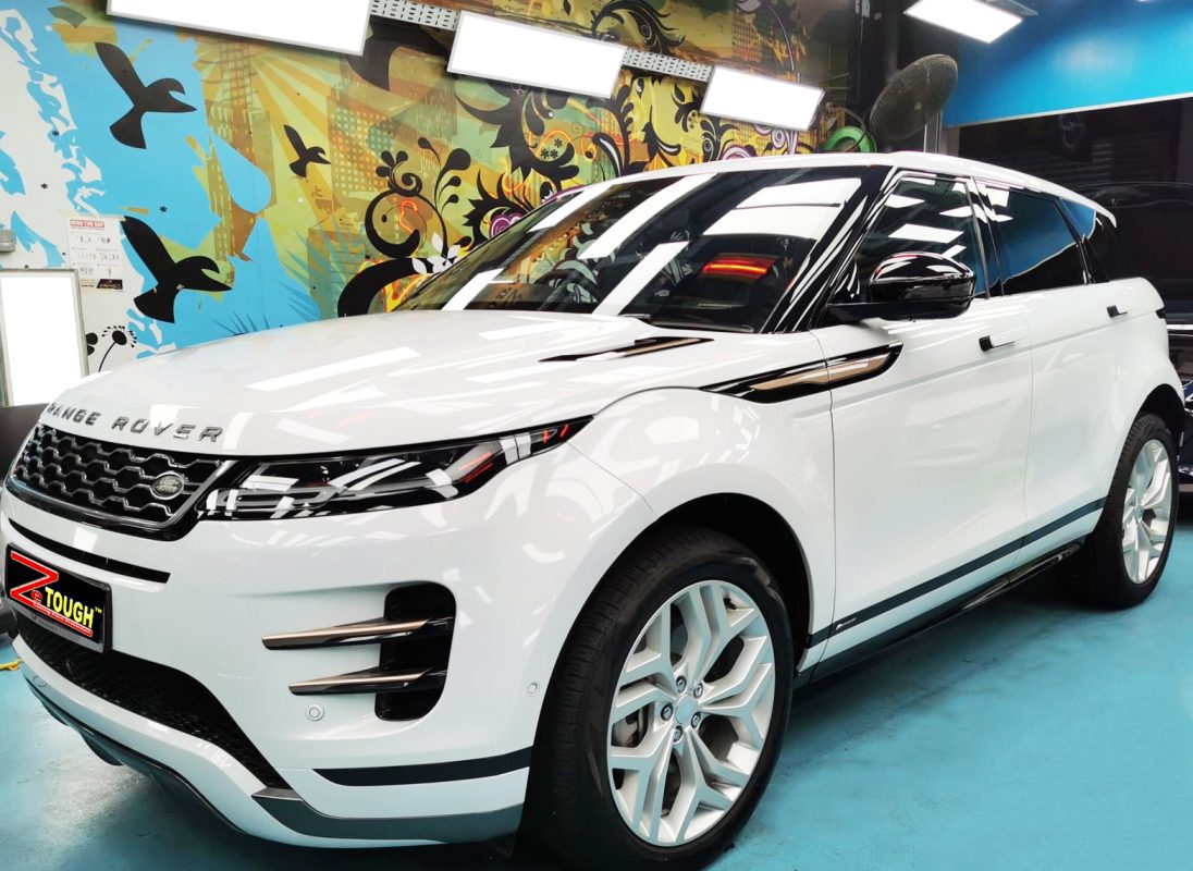 Range Rover Evoque, sealed with ZeTough Ceramic at Revol Carz.