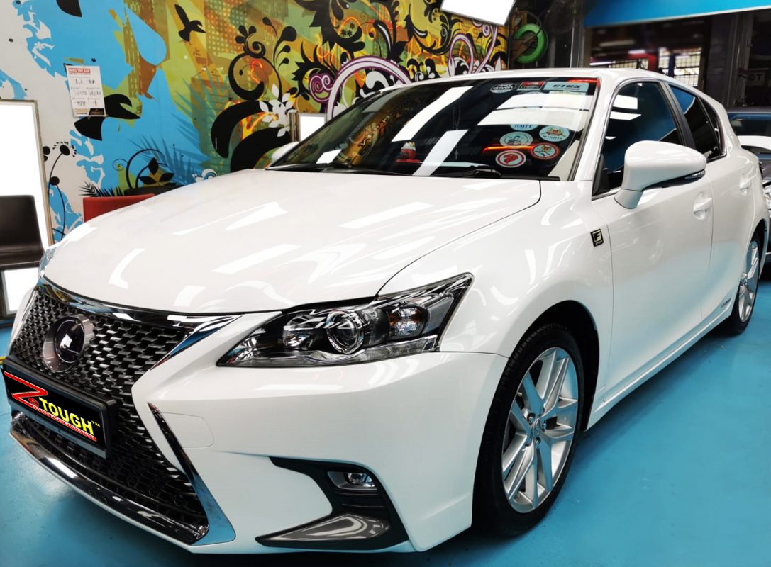 Lexus CT200h, sealed with ZeTough Ceramic at Revol Carz.