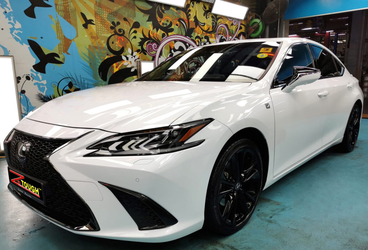 Lexus ES F-Sport, sealed with ZeTough Ceramic at Revol Carz.