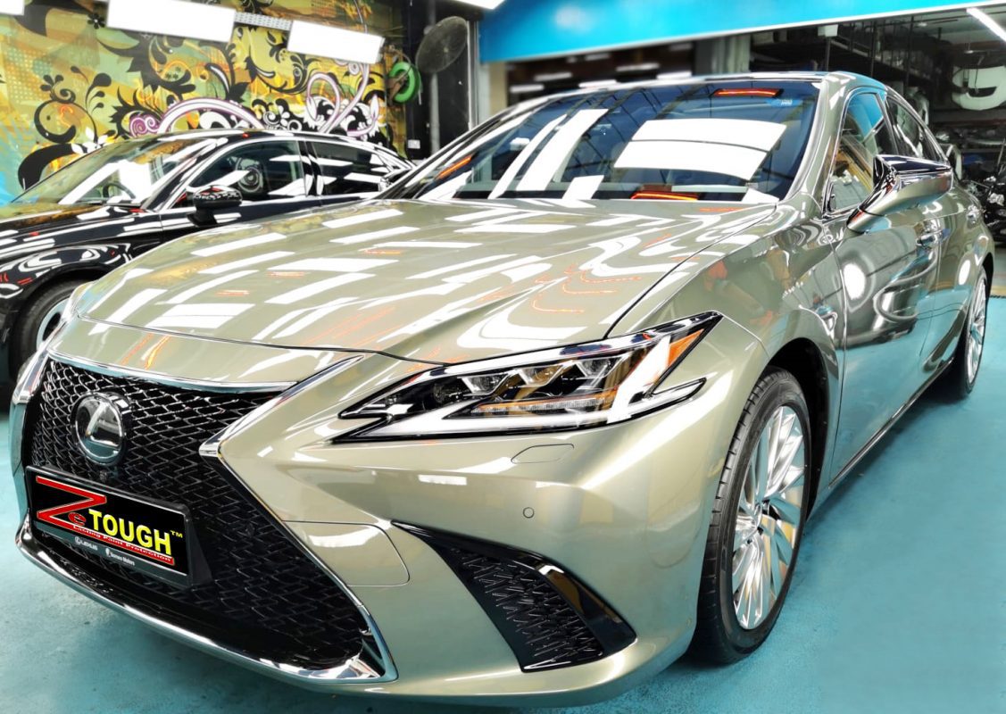 Lexus ES250, sealed with ZeTough Titanium at Revol Carz.