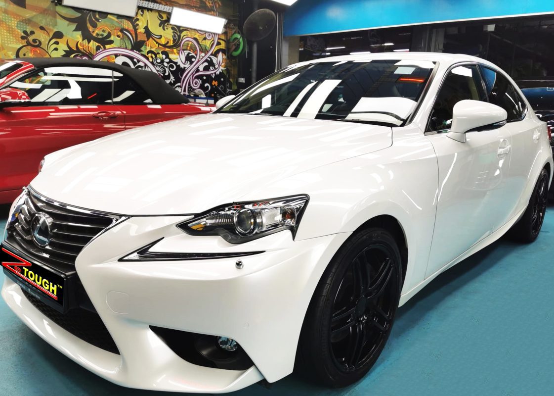 Lexus IS200t, sealed with ZeTough Ceramic at Revol Carz.