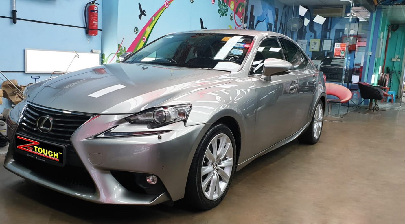 Lexus IS200t, sealed with ZeTough Titanium at Revol Carz.