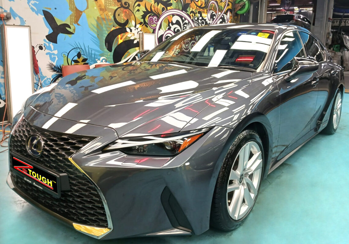 Lexus IS300h, sealed with ZeTough Ceramic at Revol Carz.