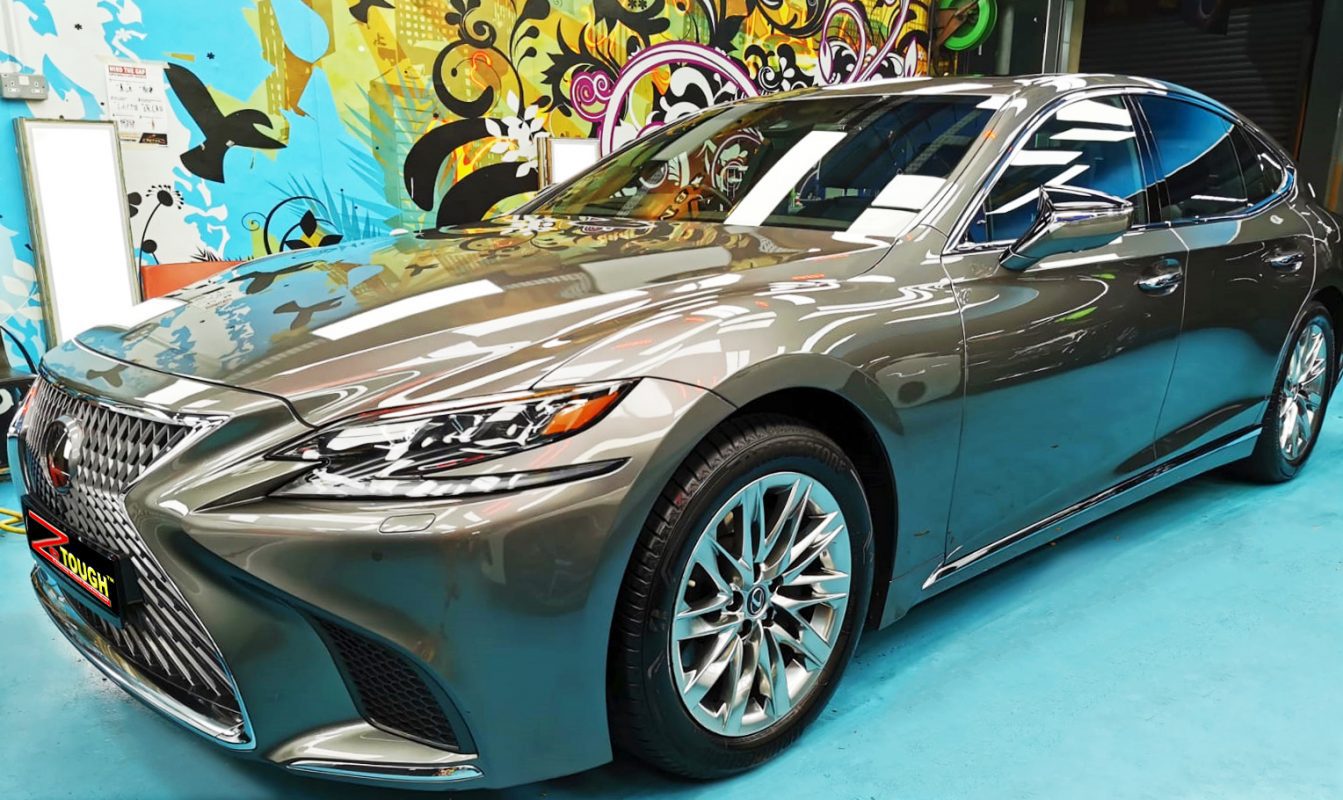 Lexus LS350, sealed with ZeTough Titanium at Revol Carz.