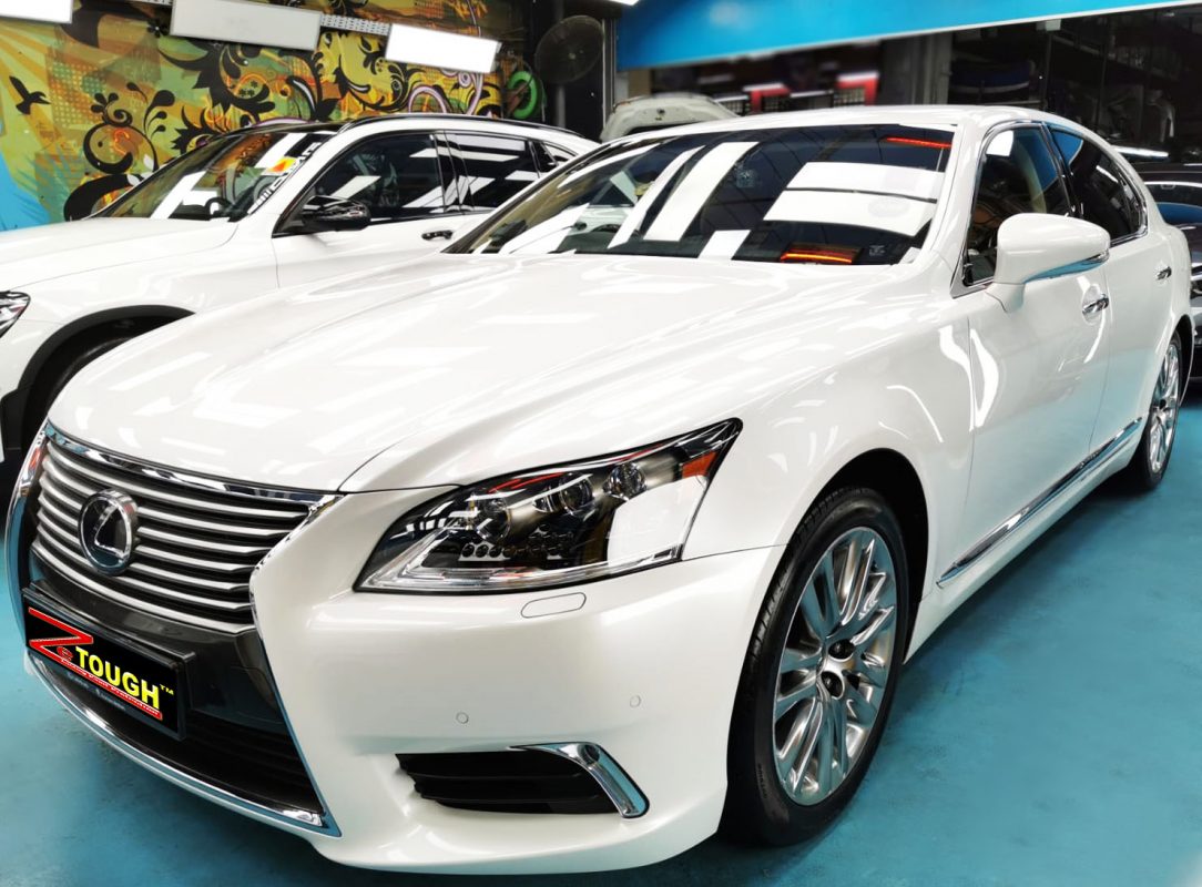 Lexus LS460, sealed with ZeTough Ceramic at Revol Carz.