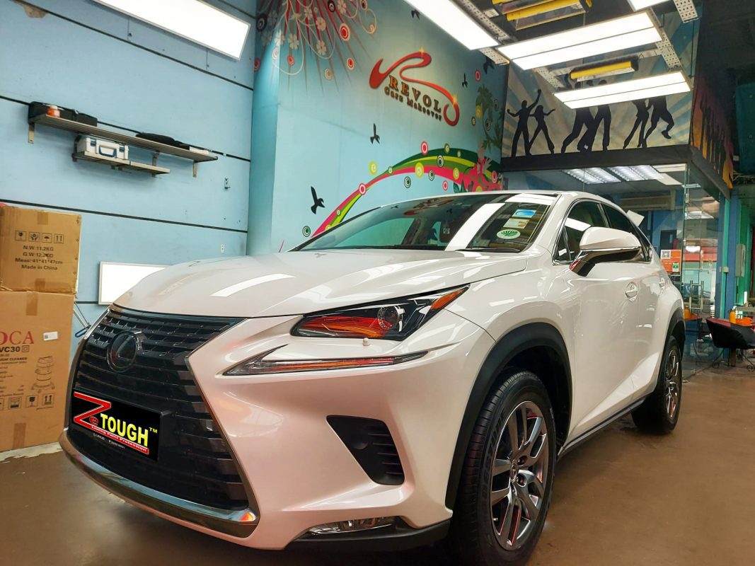 Lexus NX200t, sealed with ZeTough Ceramic at Revol Carz.