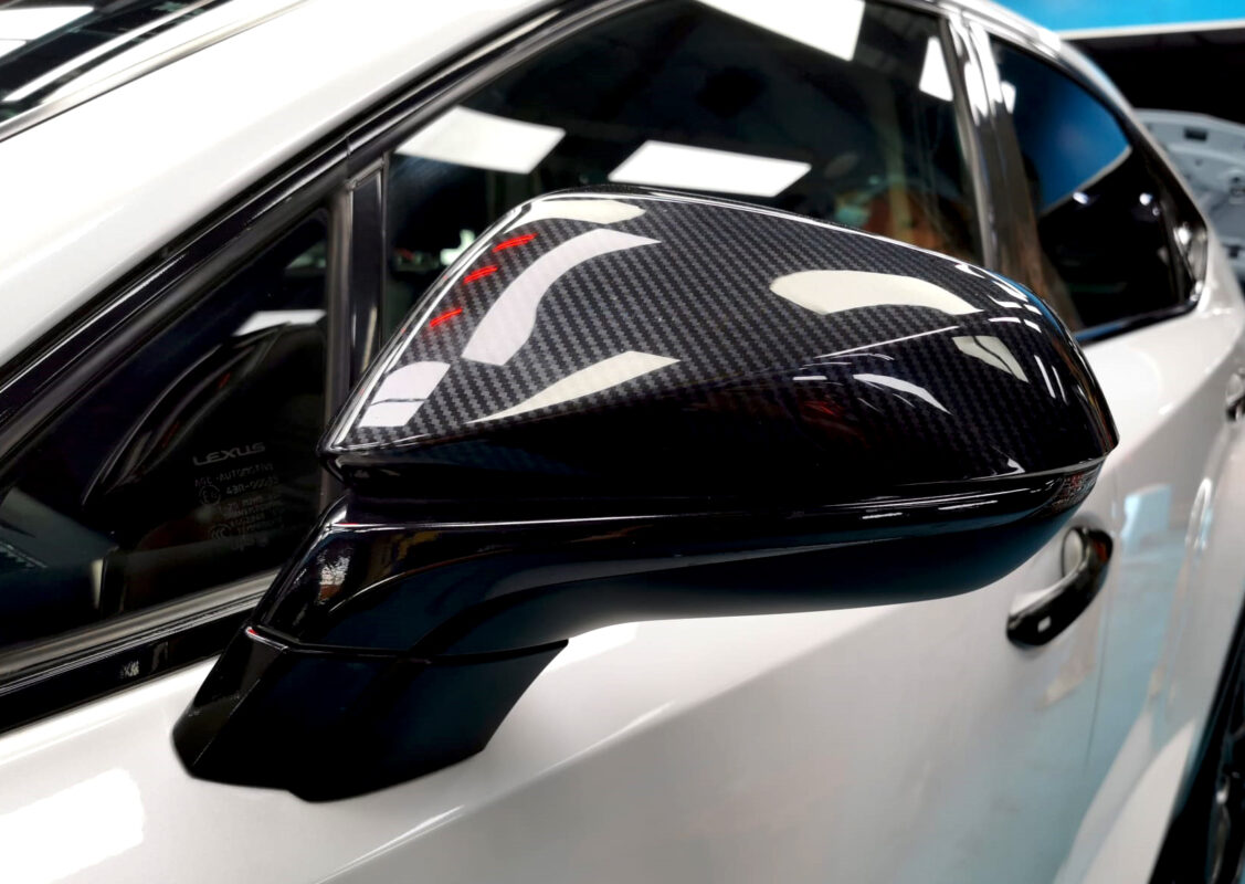 Detailed exterior of the Lexus NX300.
