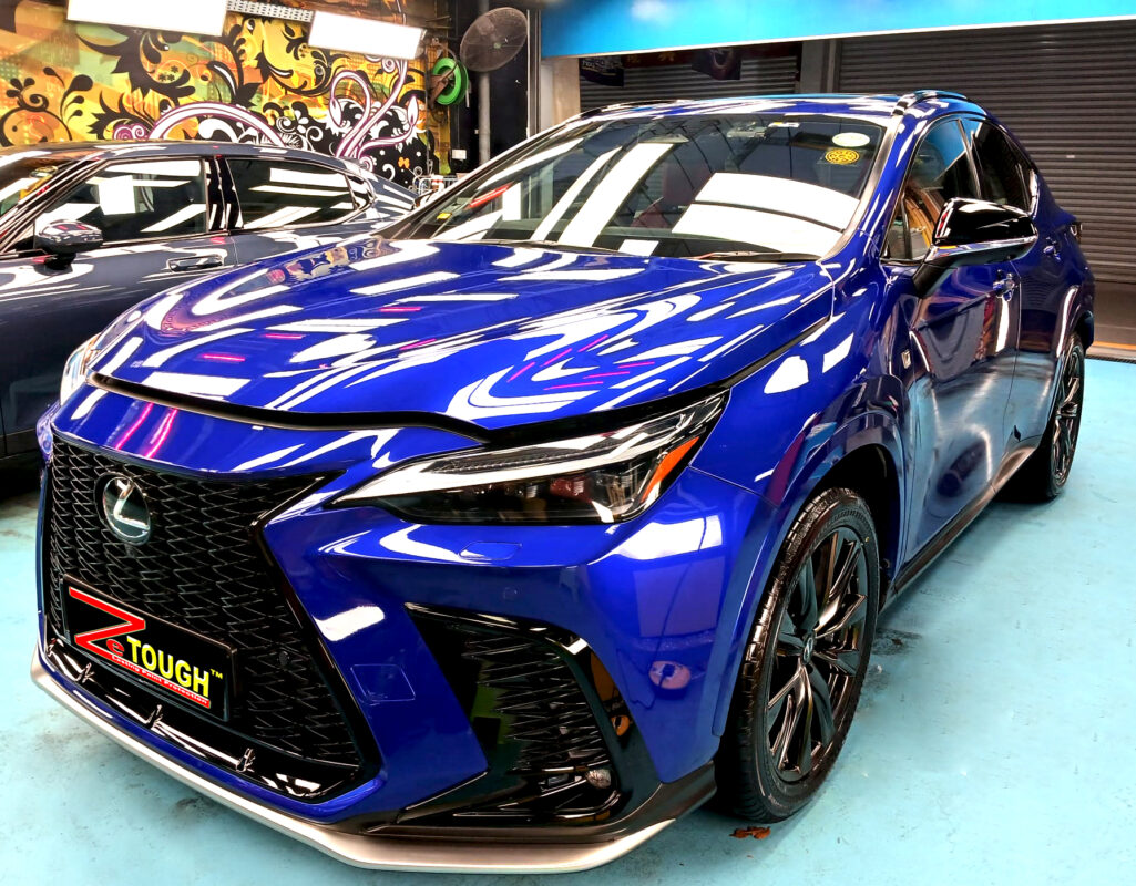 Lexus NX350, sealed with ZeTough Titanium at Revol Carz.