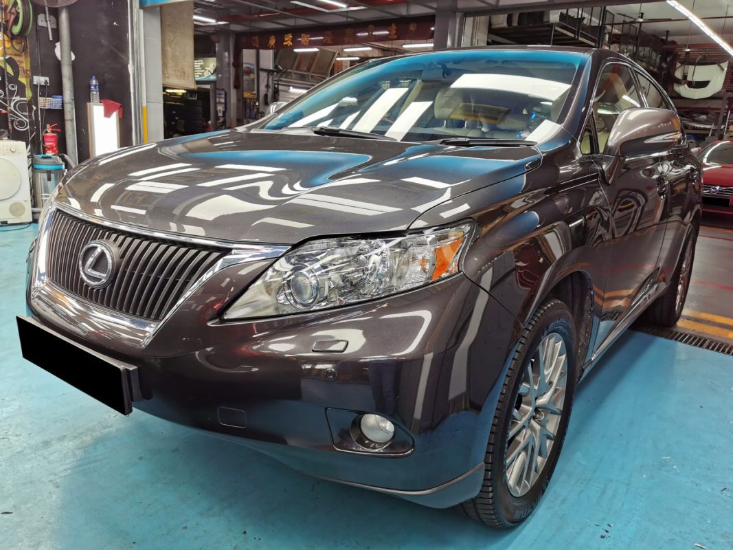 Lexus RX350, resprayed and sealed with ZeTough Ceramic at Revol Carz.