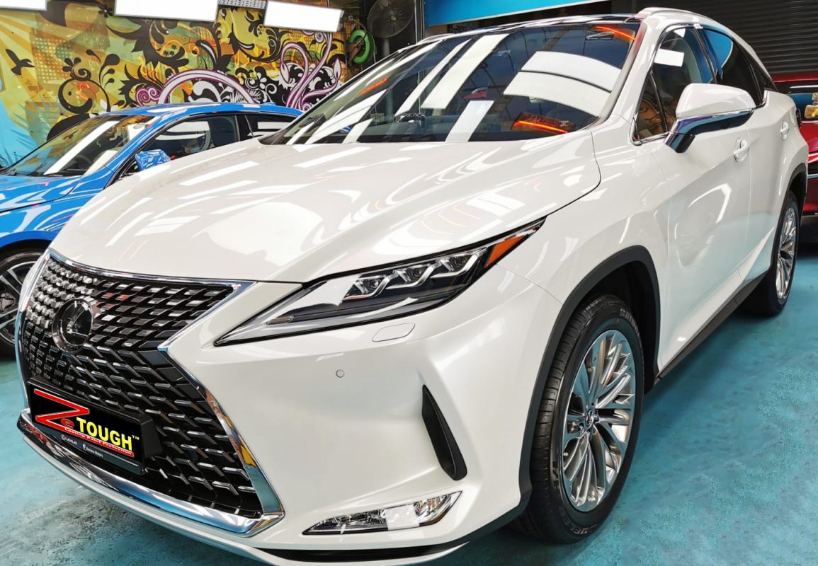 Lexus RX350, sealed with ZeTough Titanium at Revol Carz.