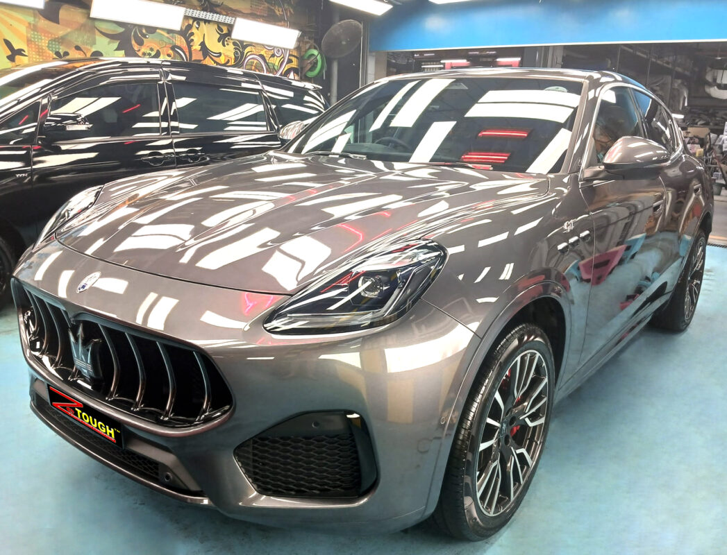 Maserati Grecale, sealed with ZeTough Titanium at Revol Carz.
