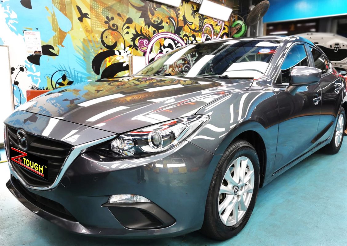 Mazda 3, sealed with ZeTough Titanium at Revol Carz.