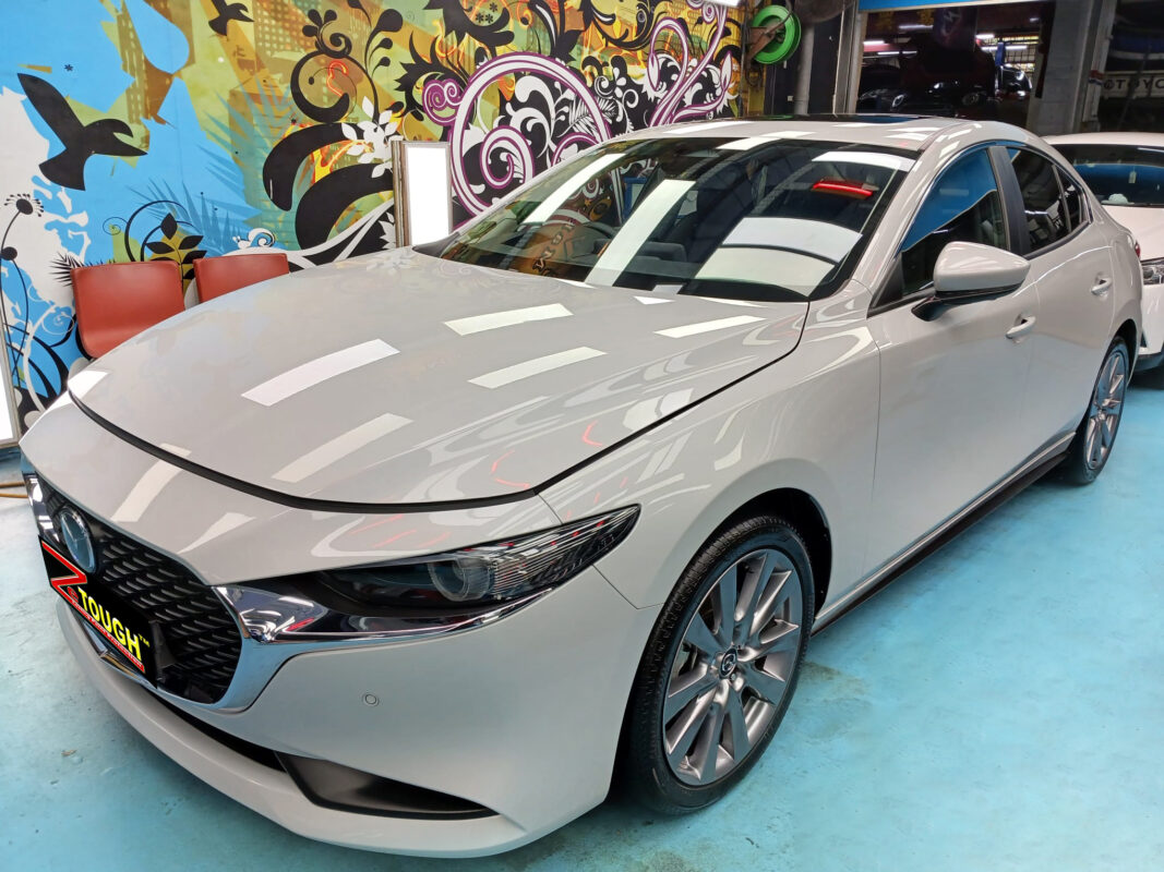 Mazda 3, sealed with ZeTough Titanium at Revol Carz.