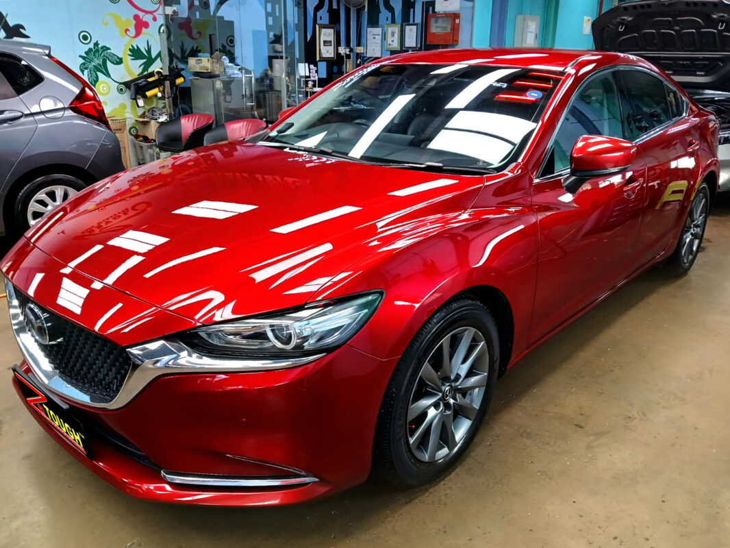 Mazda 6, sealed with ZeTough Ceramic at Revol Carz.