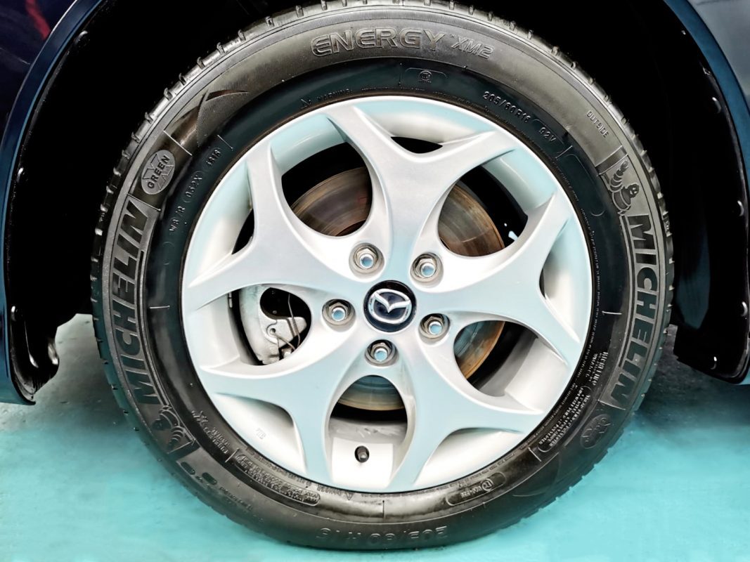 The Mazda Biante, finished and ready for collection.