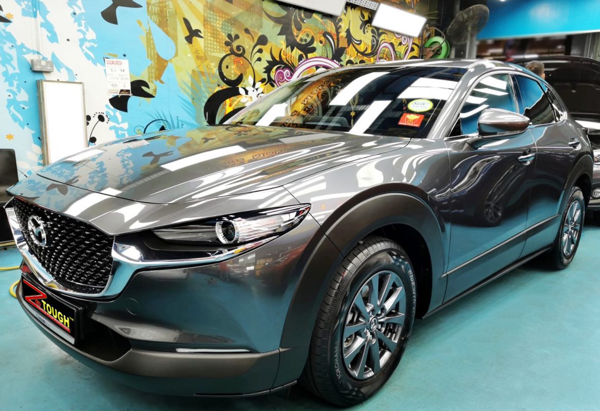 Mazda CX-30, sealed with ZeTough Ceramic at Revol Carz.