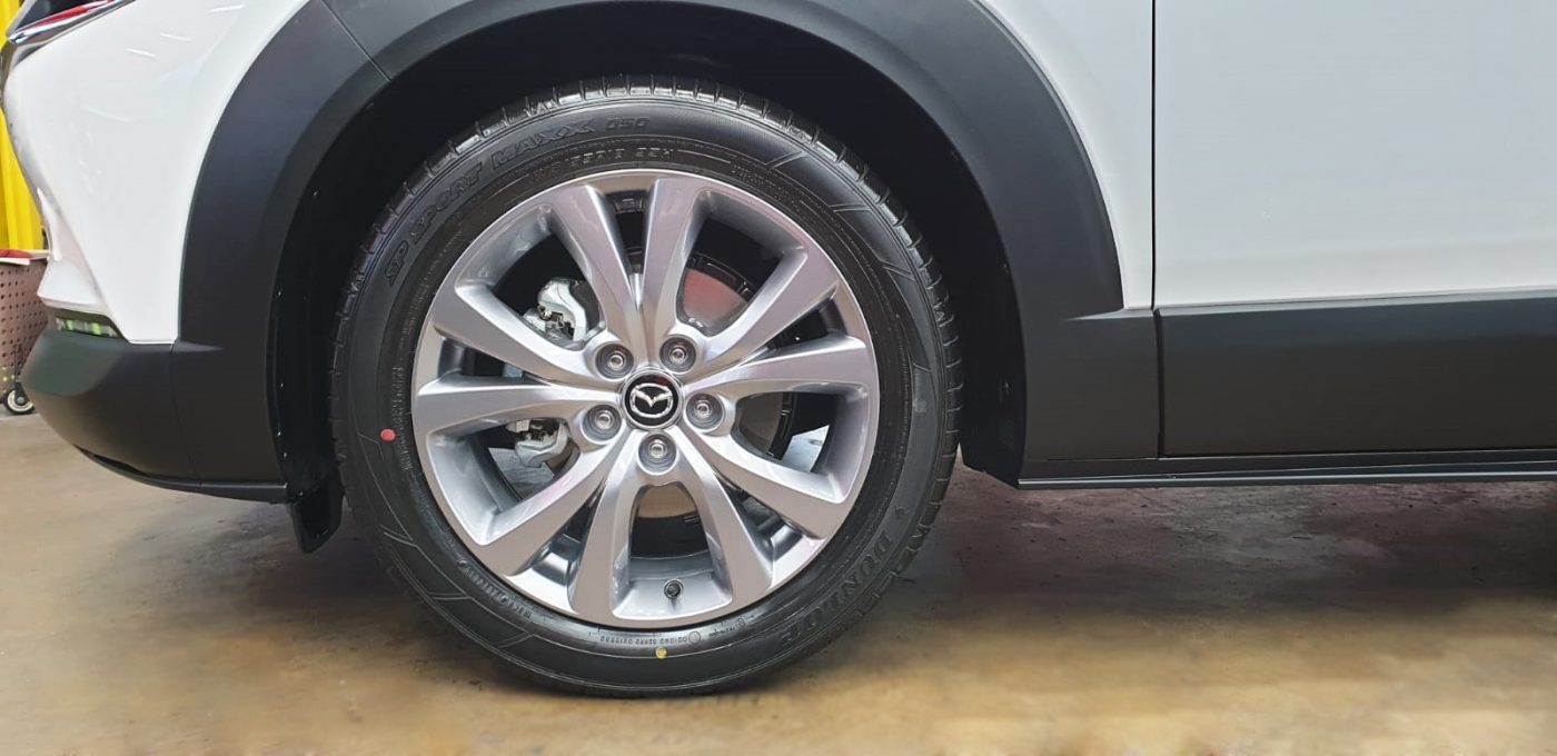 The CX-30, finished and ready for collection.