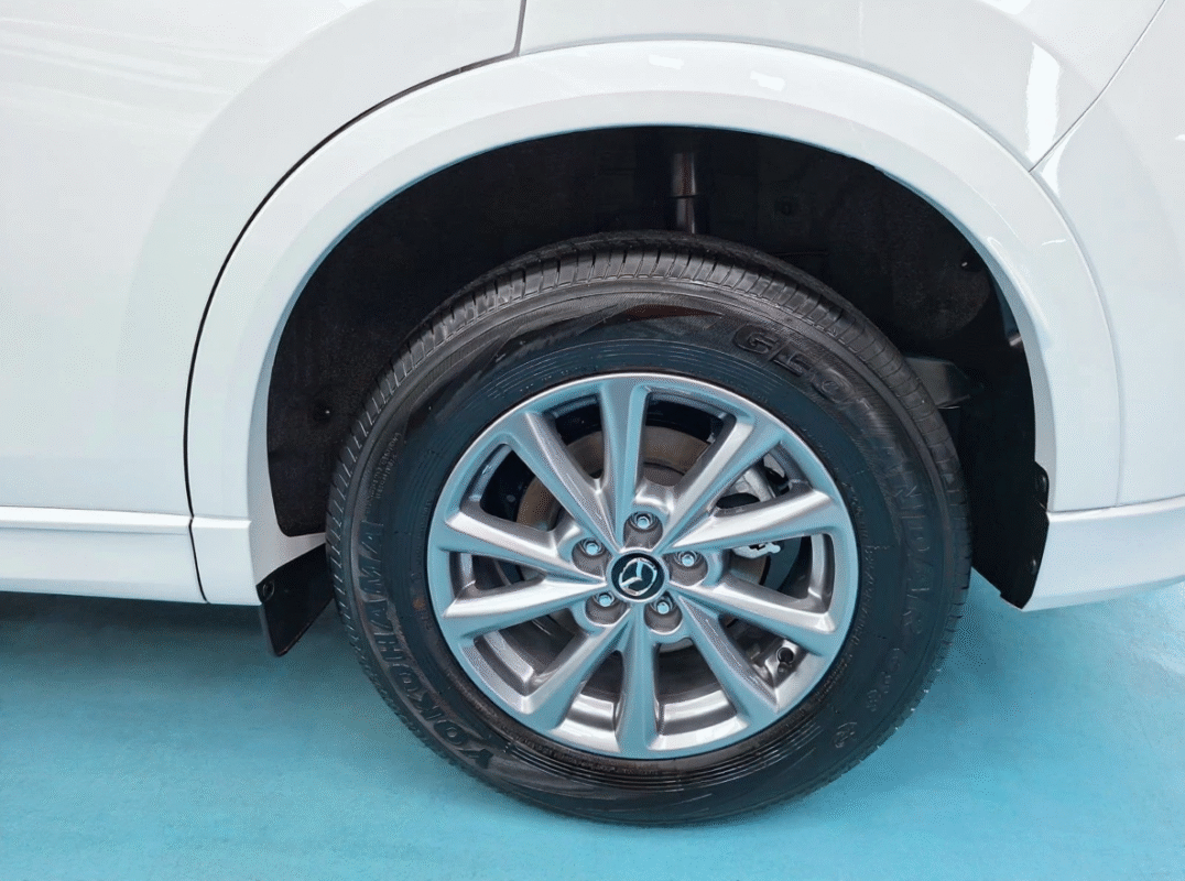 The Mazda CX-5, finished and ready for collection.