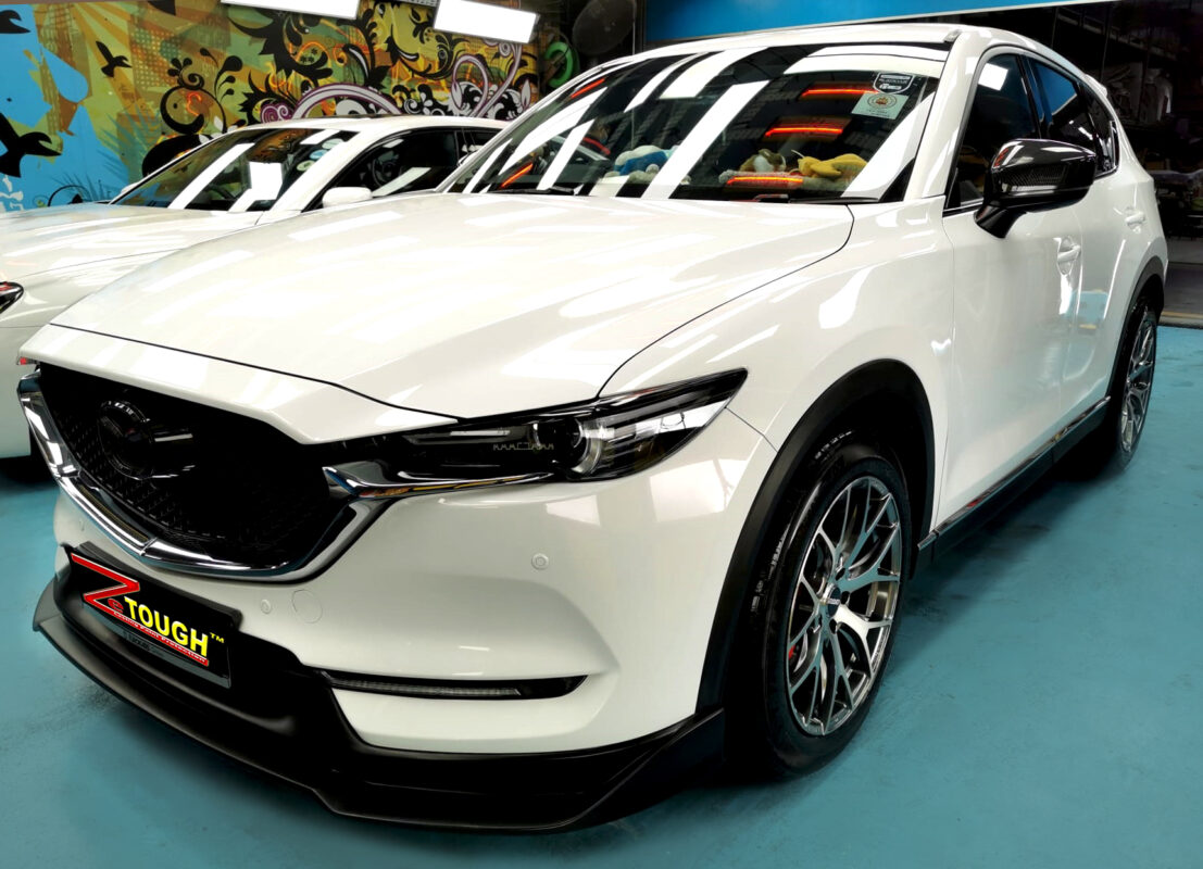 Mazda CX-5, glossy after its ZeTough Ceramic coating.
