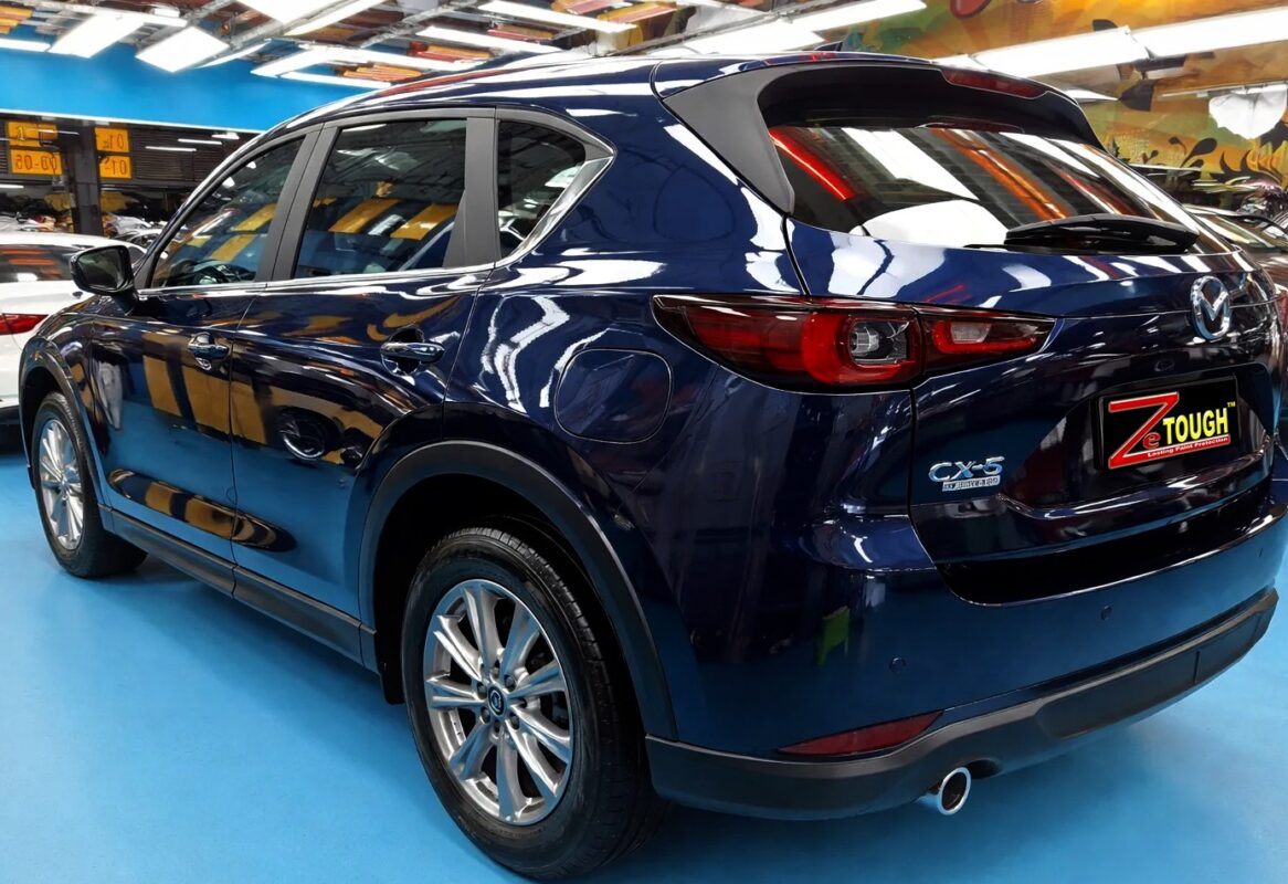 The Mazda CX-5 after its ZeTough coating.