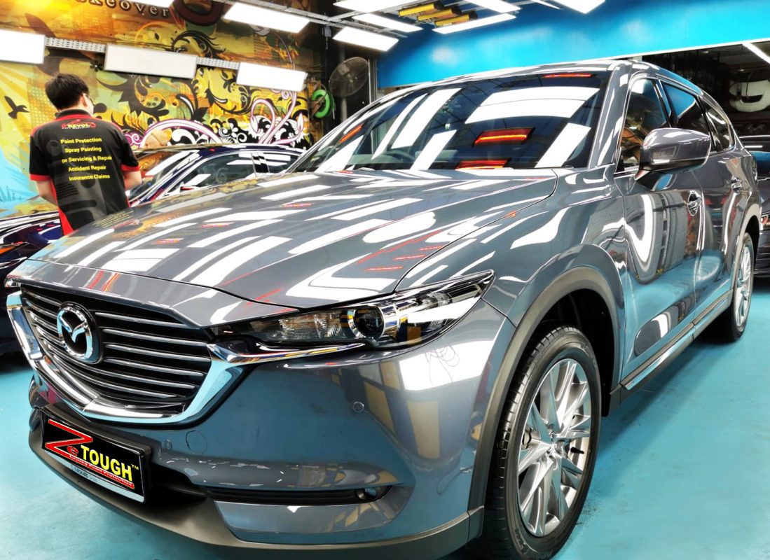 Mazda CX-8, sealed with ZeTough Ceramic at Revol Carz.
