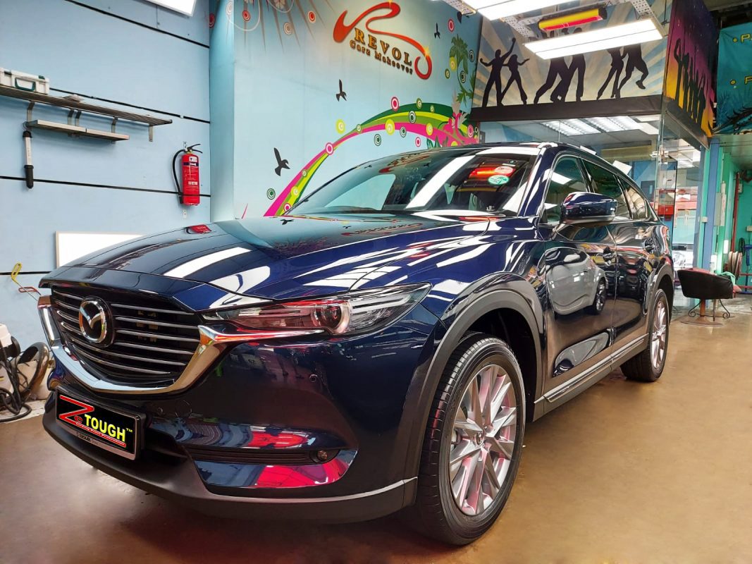 Mazda CX-8, sealed with ZeTough Ceramic at Revol Carz.