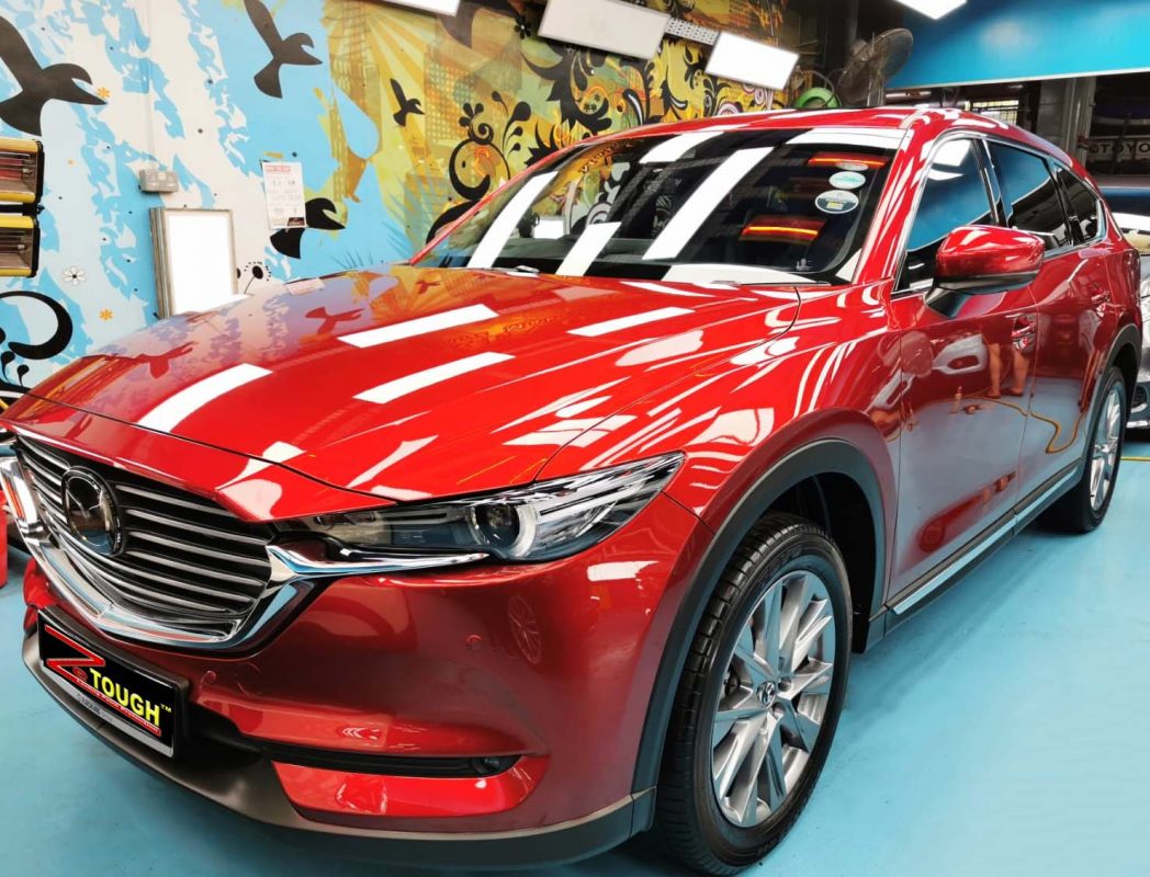 Mazda CX-8, sealed with ZeTough Ceramic at Revol Carz.