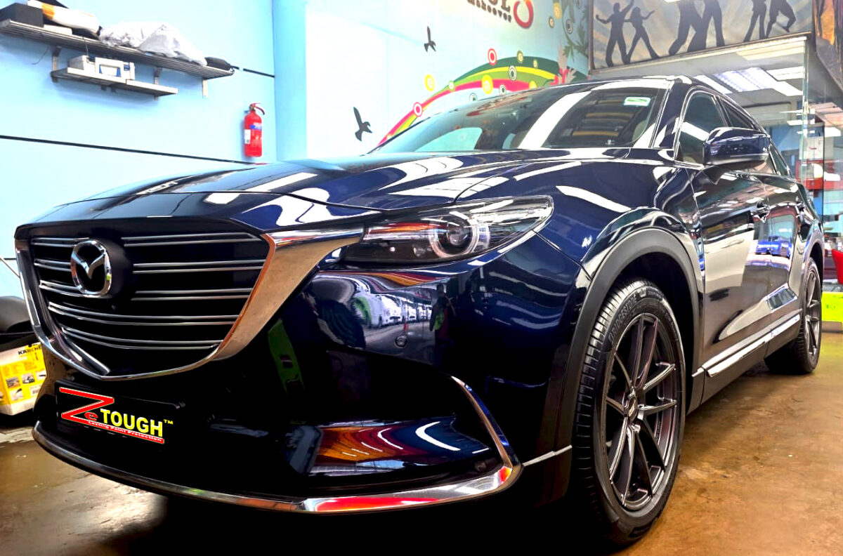 Mazda CX-9, sealed with ZeTough Ceramic at Revol Carz.