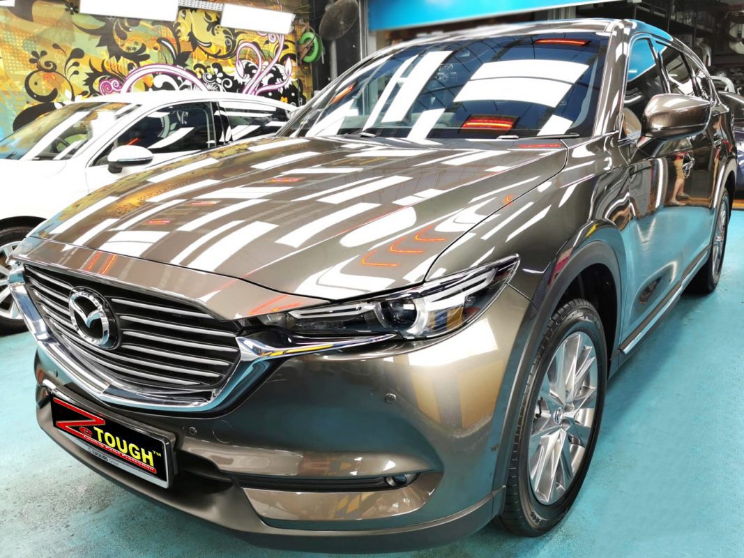 Mazda CX-8, sealed with ZeTough Ceramic at Revol Carz.