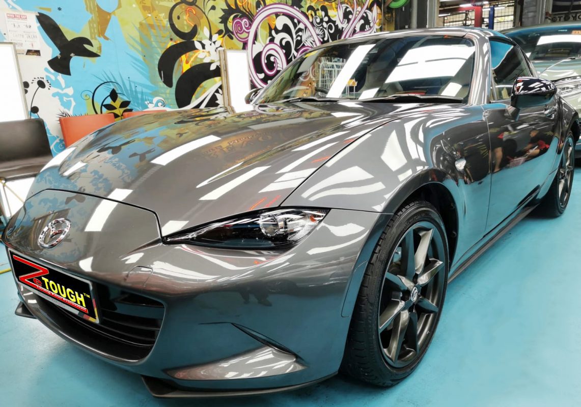 Mazda MX-5, sealed with ZeTough Ceramic at Revol Carz.