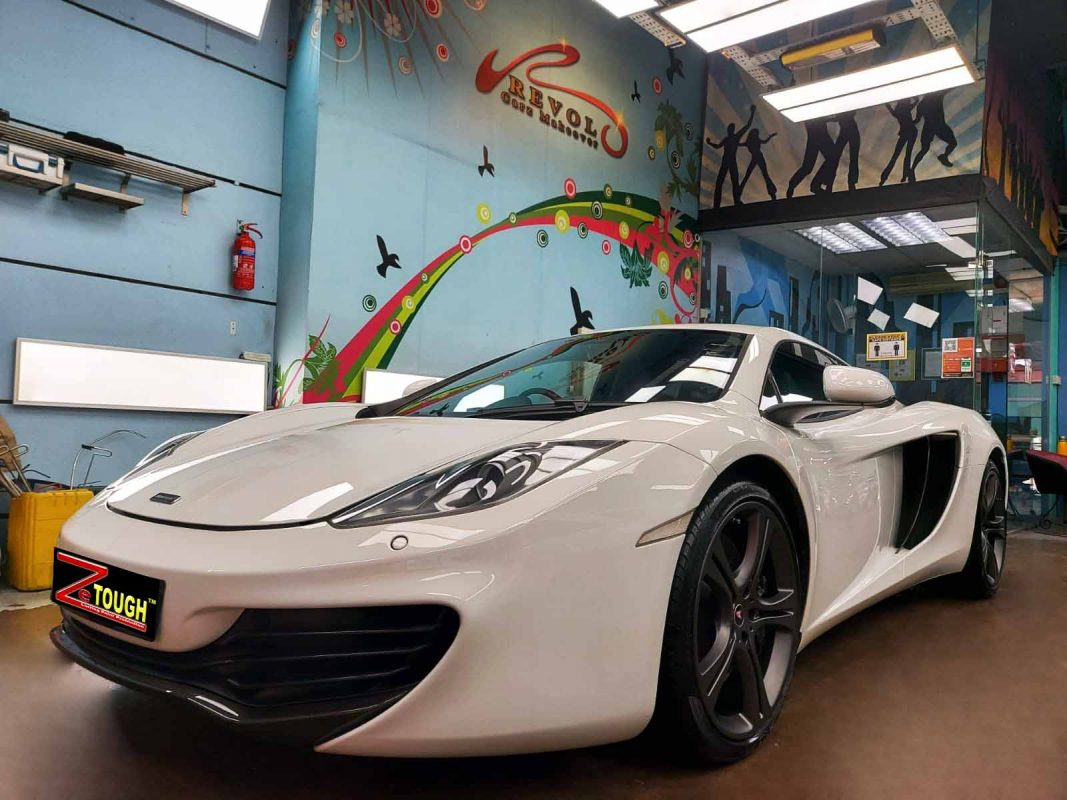 McLaren MP4, sealed with ZeTough Ceramic at Revol Carz.