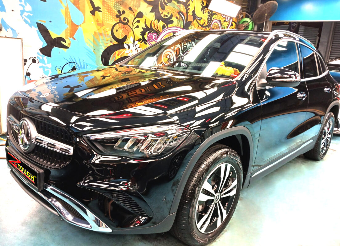 Mercedes-Benz GLA 180, sealed with ZeTough Titanium at Revol Carz.