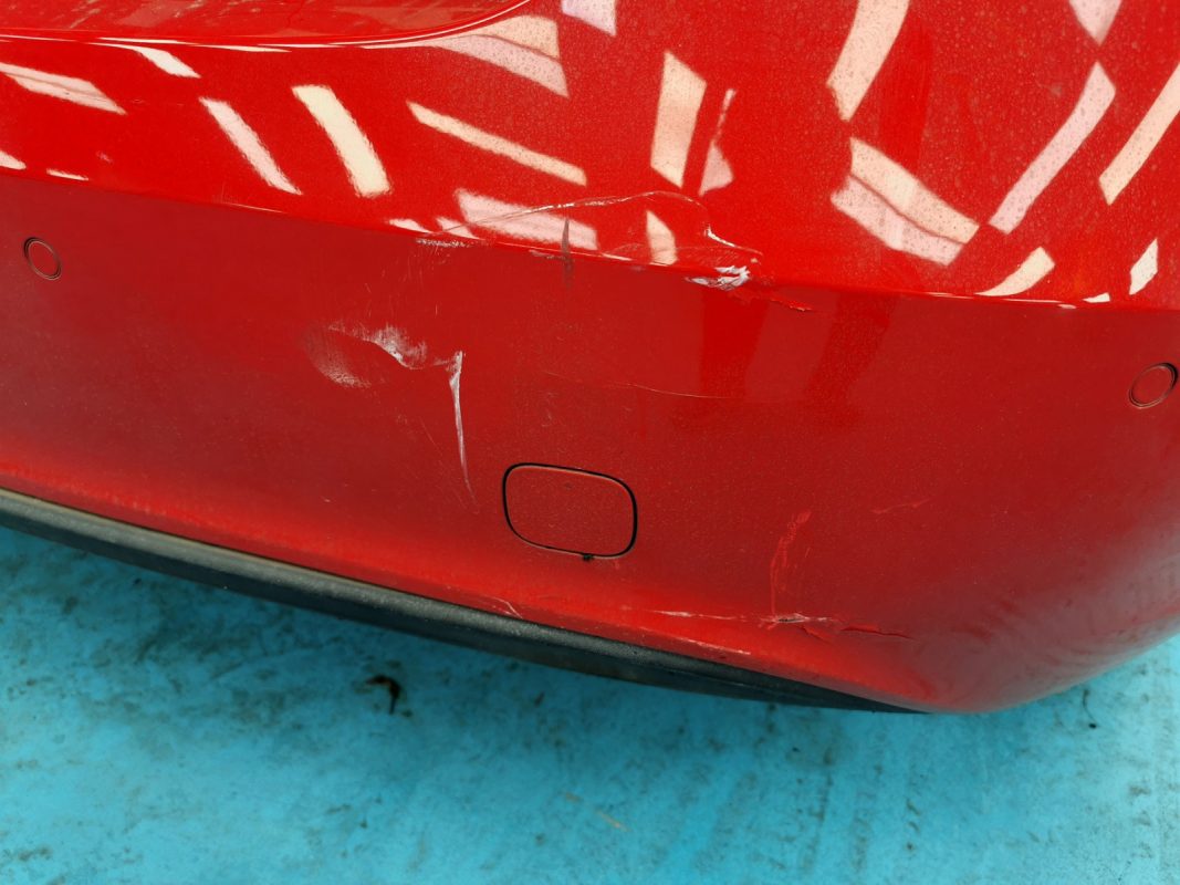 Side view of the Mercedes-Benz A180 on arrival, showing the condition of the paintwork.