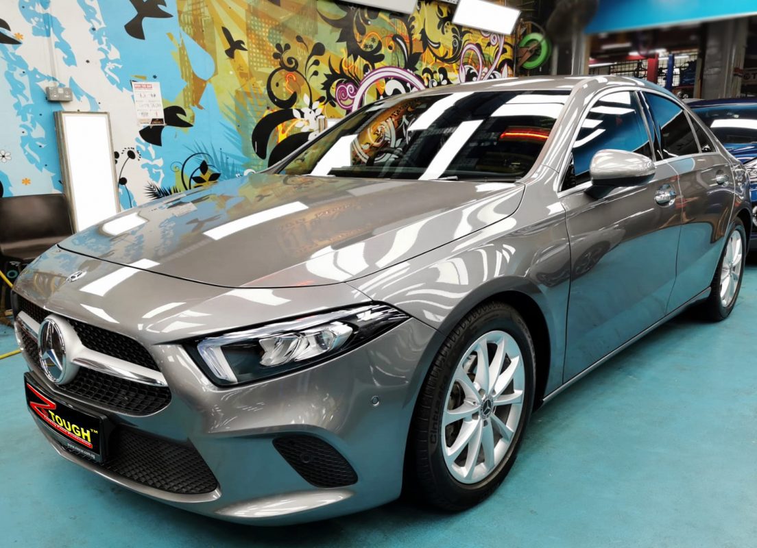 Mercedes-Benz A200, sealed with ZeTough Titanium at Revol Carz.