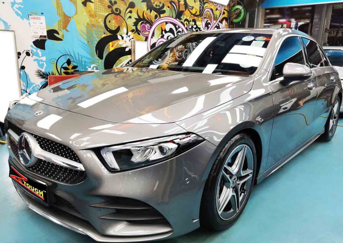 Mercedes-Benz A250, sealed with ZeTough Titanium at Revol Carz.