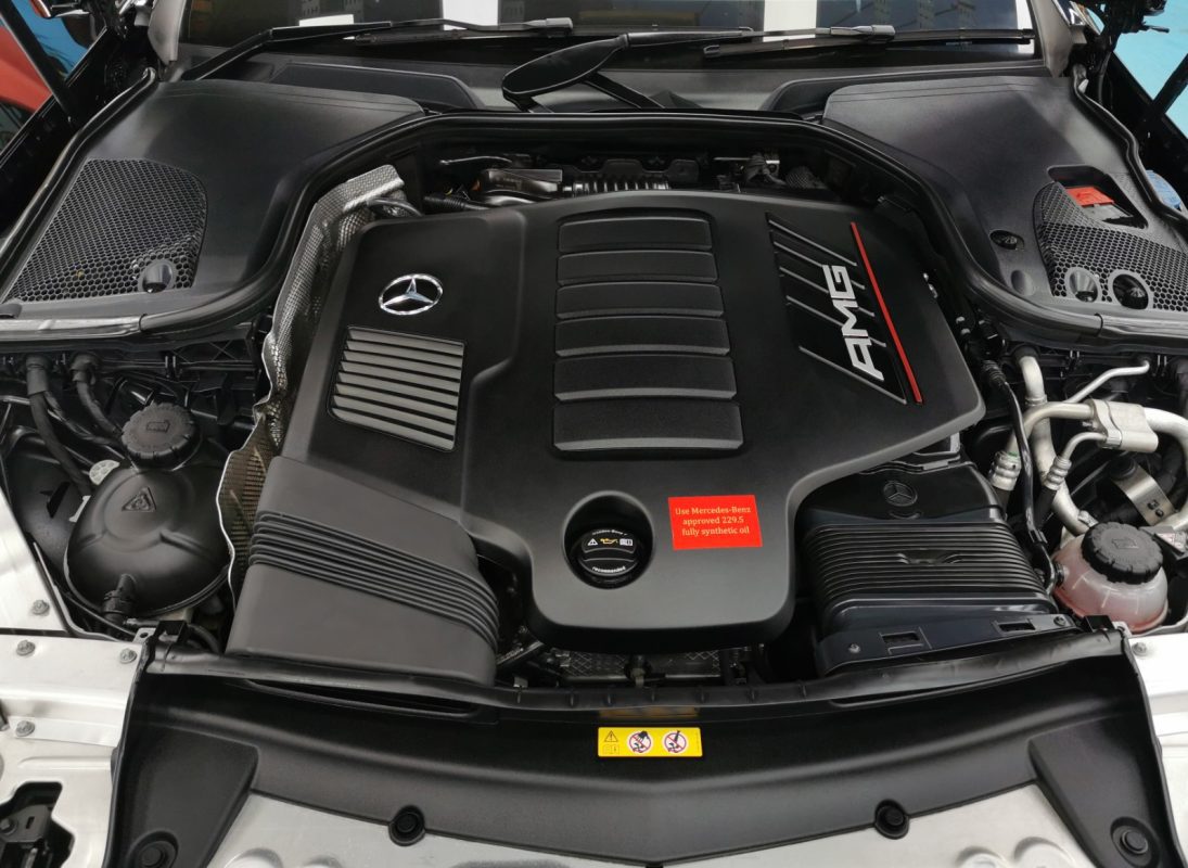 Mercedes-Benz AMG E53, fully resprayed at Revol Carz.