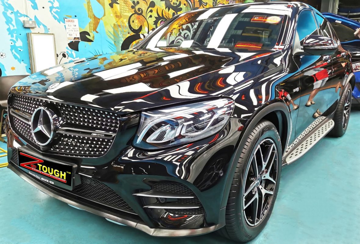 Mercedes-Benz AMG GLC43, sealed with ZeTough Ceramic at Revol Carz.